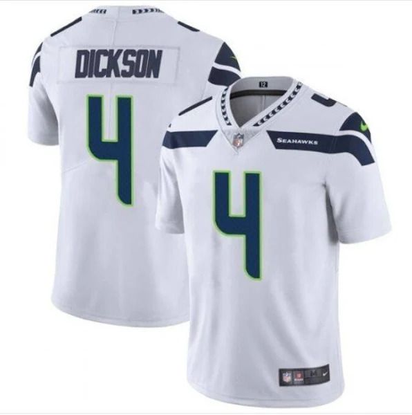 Men Seattle Seahawks #4 Michael Dickson Nike White Limited NFL Jersey